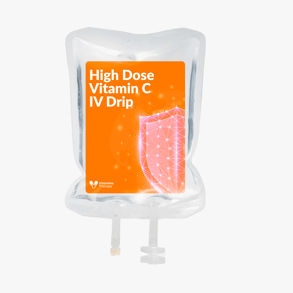 High Dose Vitamin C IV therapy bag for immune and antioxidant support